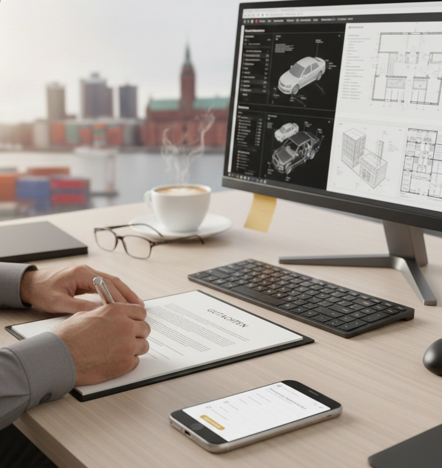 Erstellung rechtssicheres Gutachten Hamburg