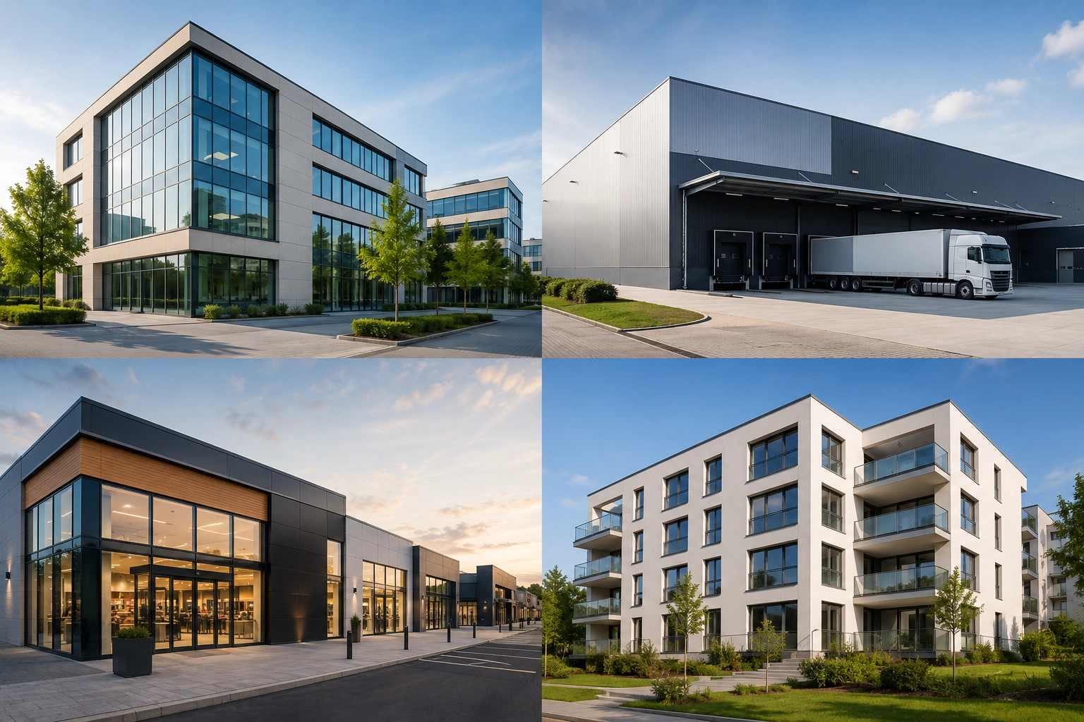 Gewerbeimmobilien – Büro, Lager, Einzelhandel und Mehrfamilienhäuser – Hanseatisches Gutachterkontor Hamburg